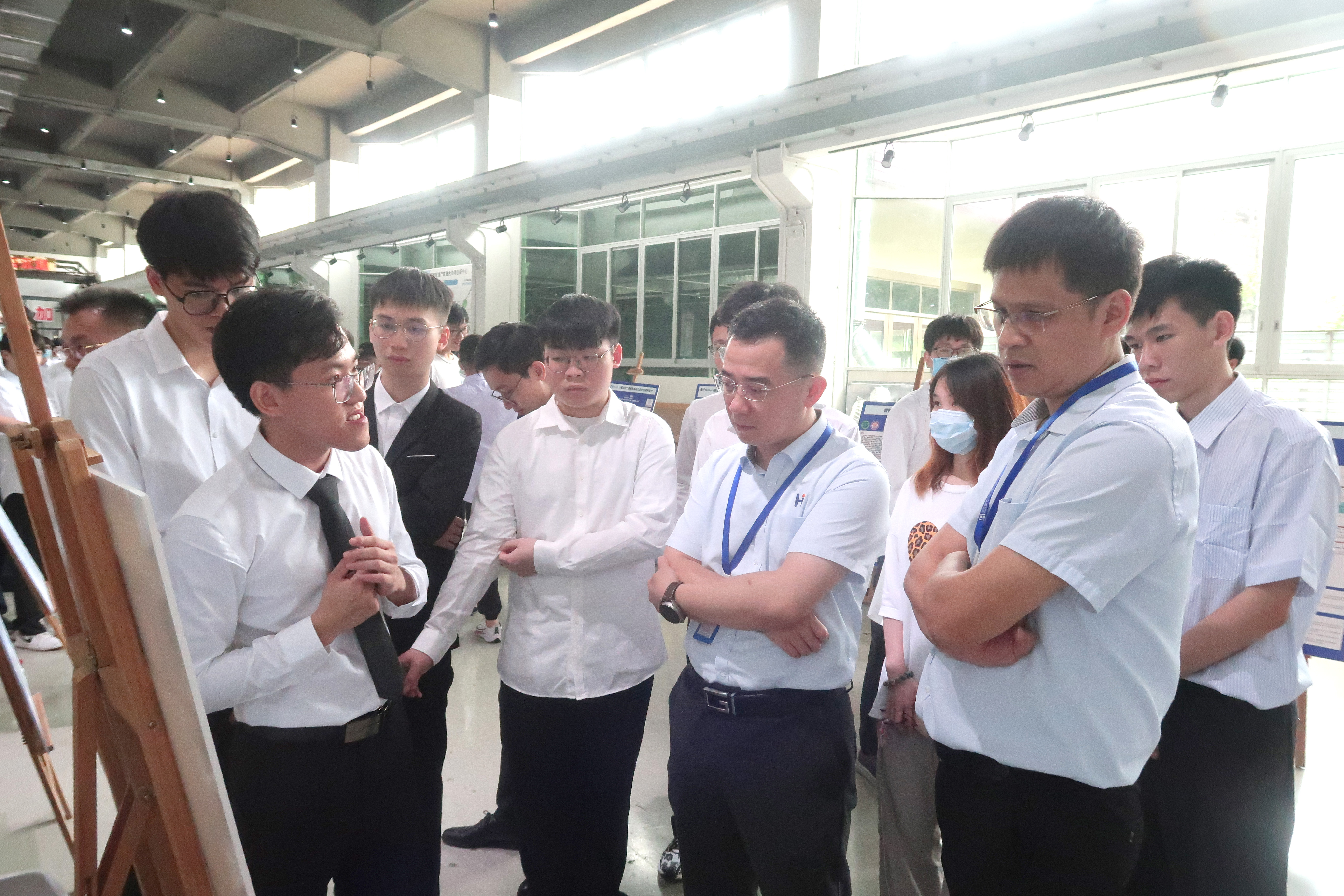 2022年6月今年会网站科技受邀参加东莞理工粤台学院智能制造工程系成果展      2022年6月17日